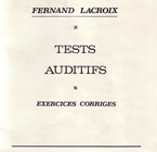 Lacroix tests Auditifs